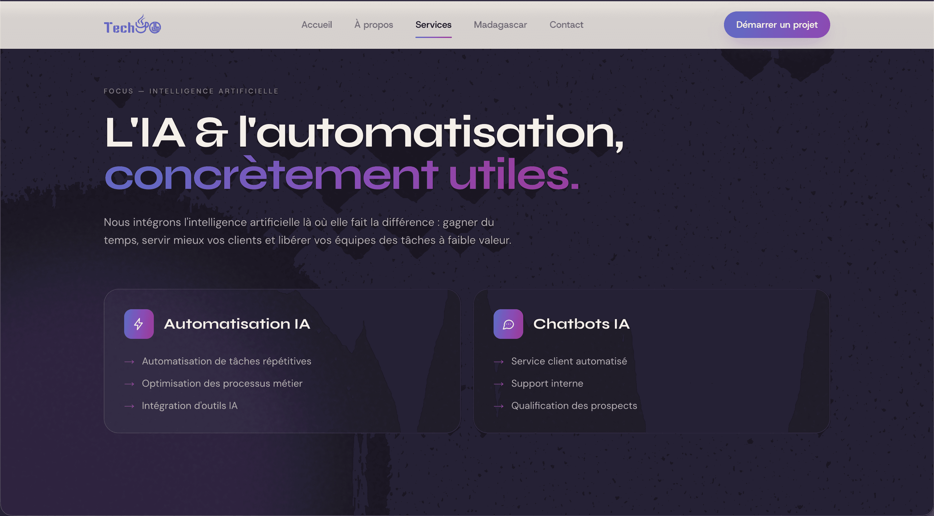 Tech Yolo — Product website